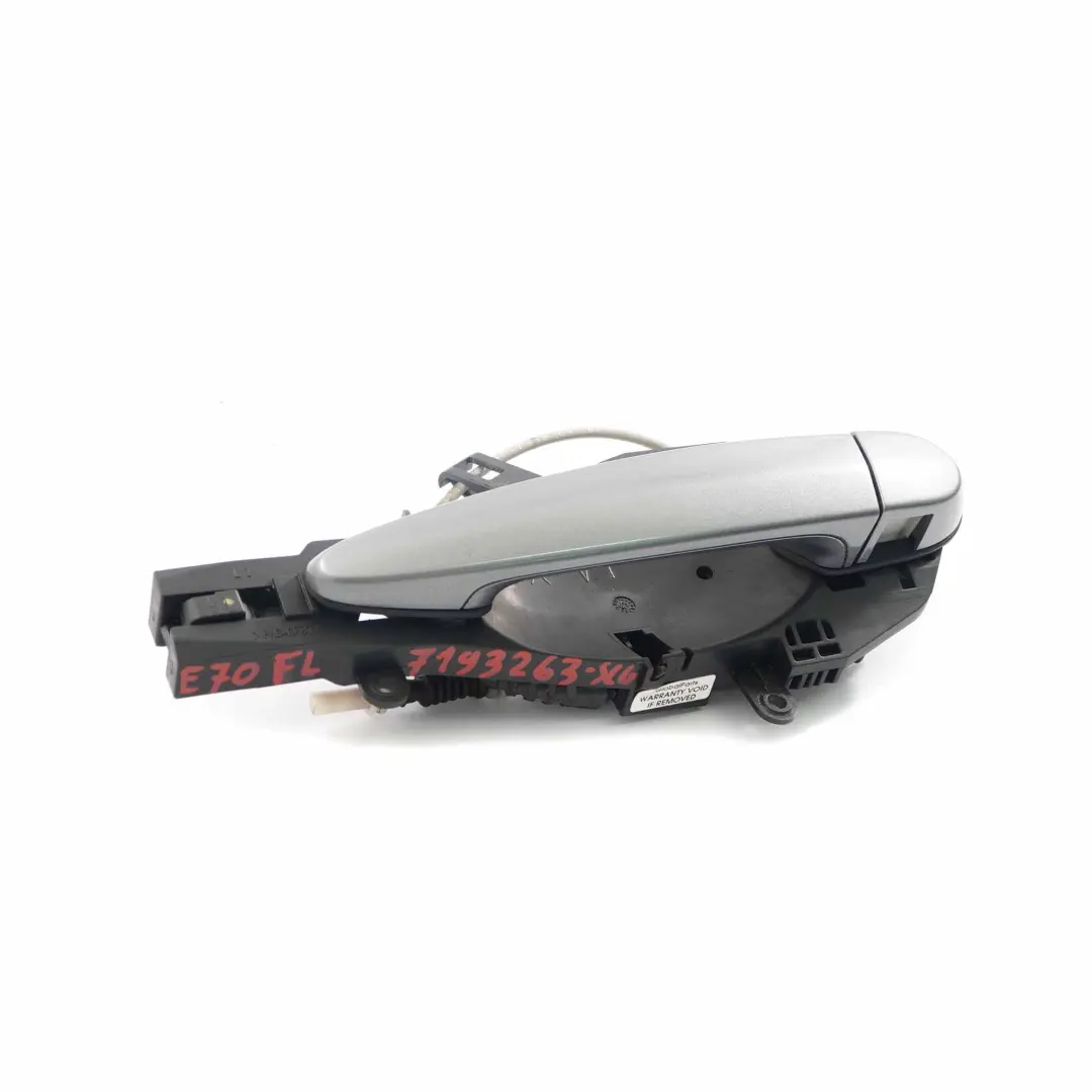  Door Handle BMW X5 E70 Outside Grab Front Left N/S Spacegrau Space Grey A52 - SKU rhd-7193263-SCG - Part number 7193263