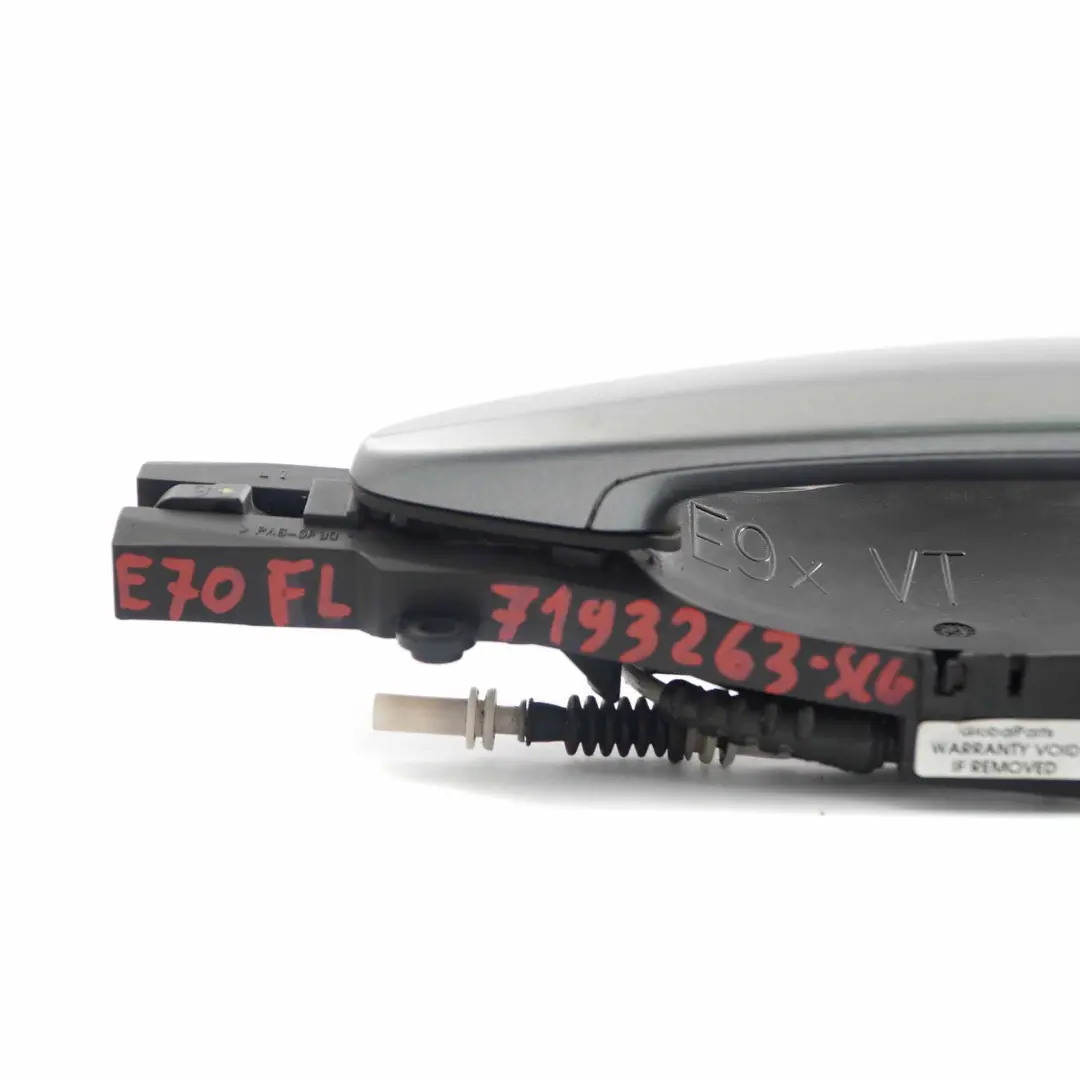  Door Handle BMW X5 E70 Outside Grab Front Left N/S Spacegrau Space Grey A52 - SKU rhd-7193263-SCG - Part number 7193263