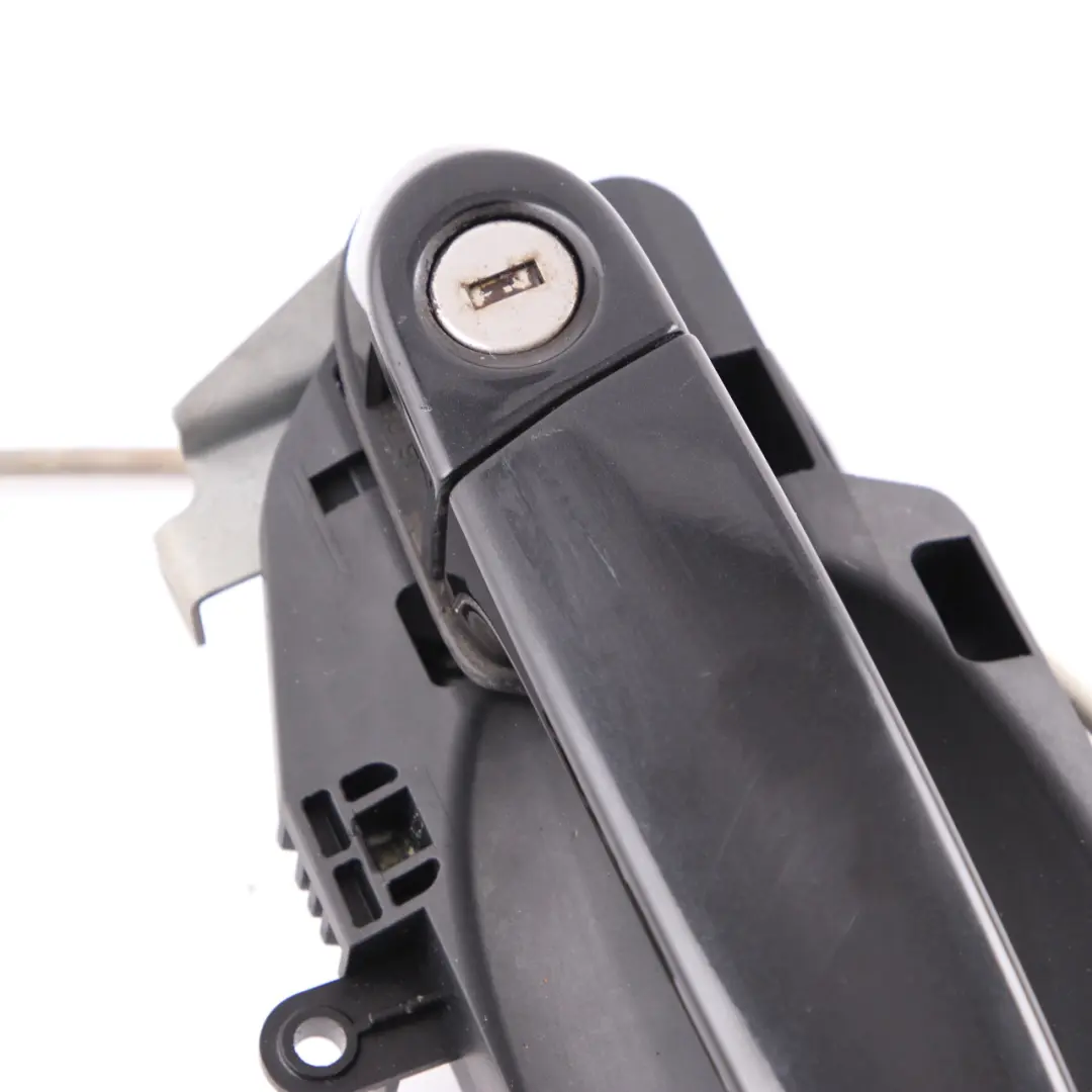 BMW X5 E70 Complete Front Right Grab Handle O/S Exterior Black Sapphire 475 - SKU rhd-7193278-BS - Part number 7193278