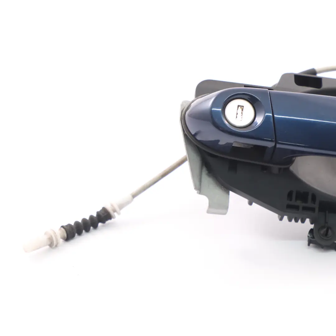 Grab Handle Door Front Right O/S Outside Deep Sea Blue Metallic - A76 to BMW X5 E70 with Part number 7193278 BMW X5 E70 Grab Handle Door Front Right O/S Outside Deep Sea Blue Metallic - A76 - SKU rhd-7193278-DSB - Part number 7193278