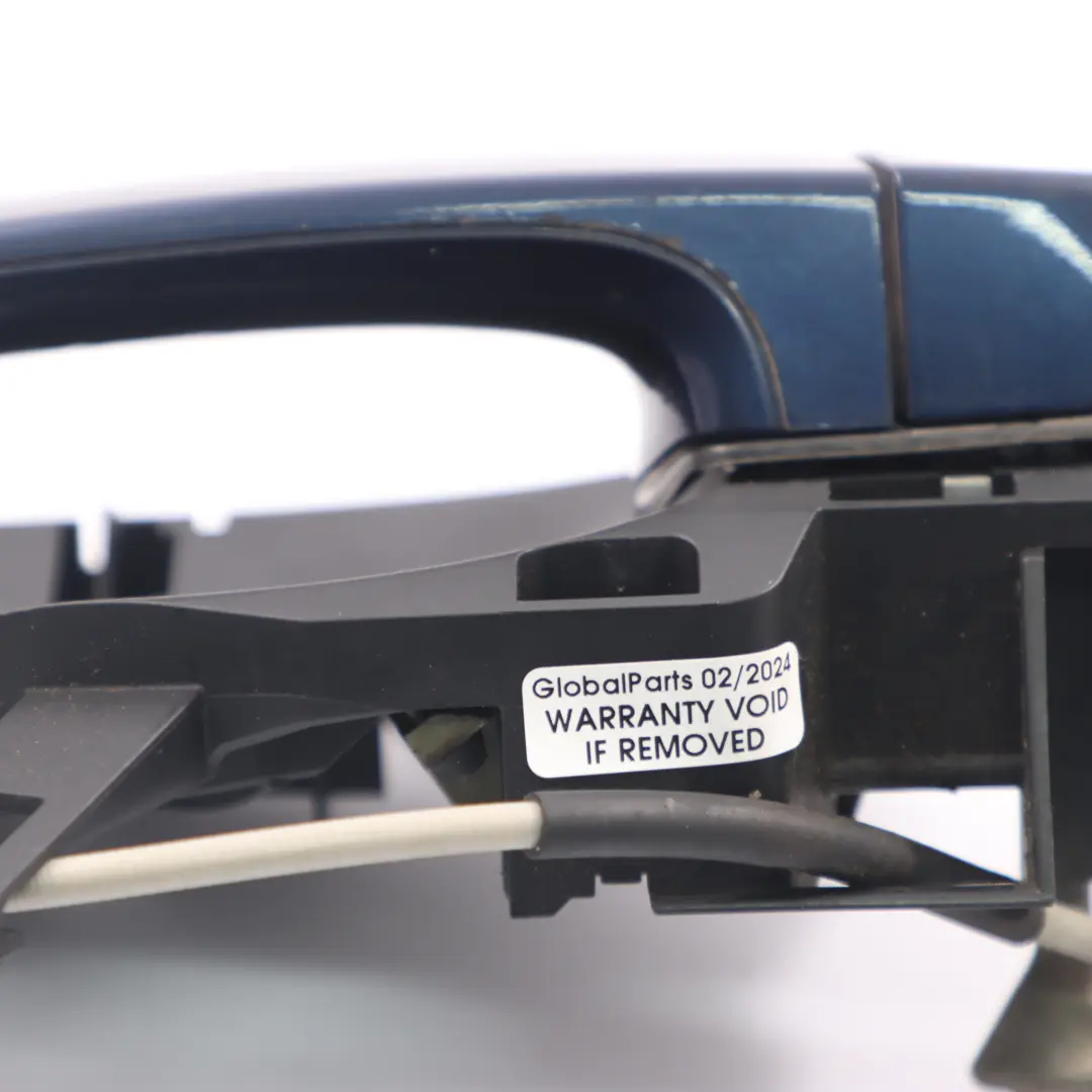 BMW X5 E70 Grab Handle Door Front Right O/S Outside Deep Sea Blue Metallic - A76 - SKU rhd-7193278-DSB - Part number 7193278