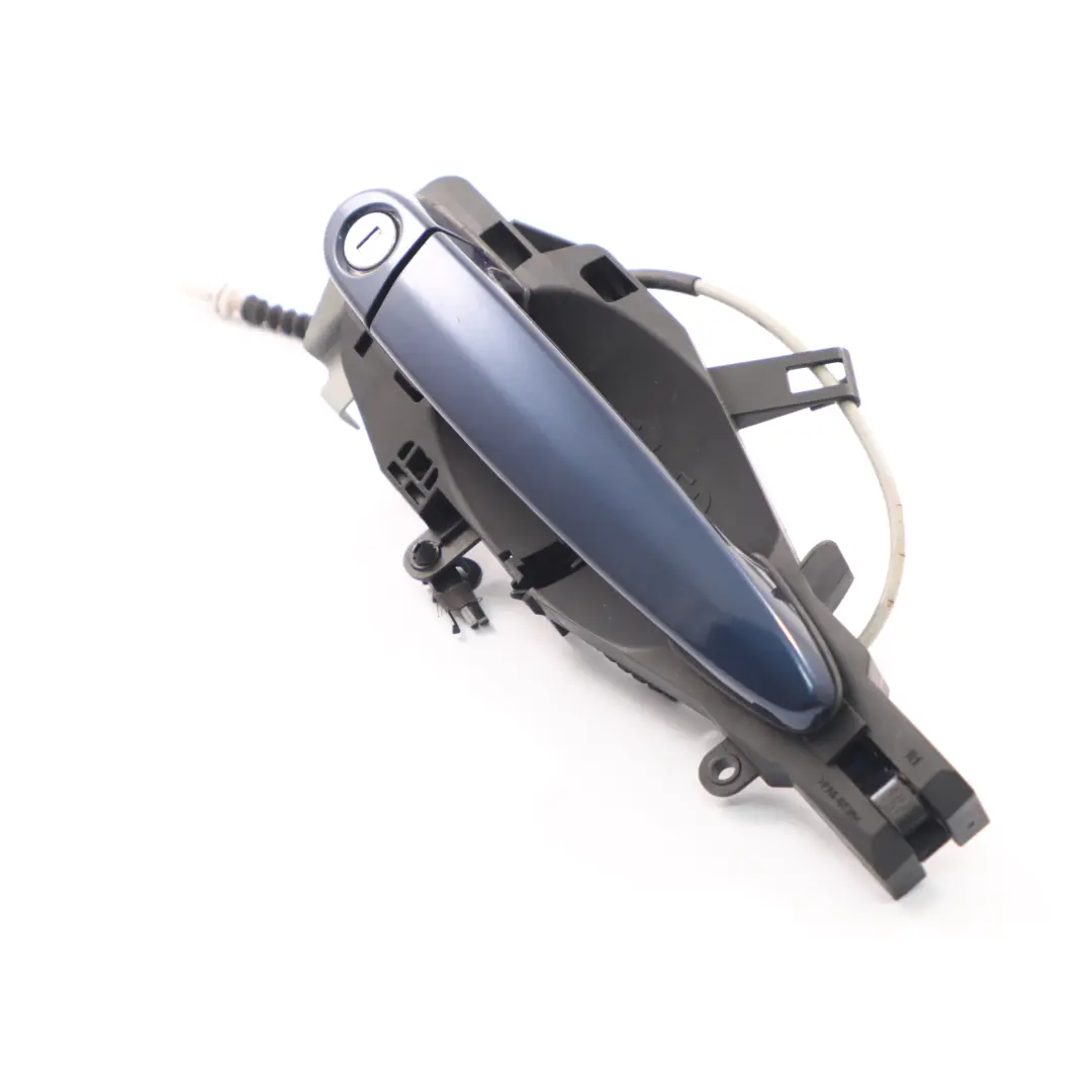 BMW X5 E70 Grab Handle Door Front Right O/S Outside Deep Sea Blue Metallic - A76 - SKU rhd-7193278-DSB - Part number 7193278