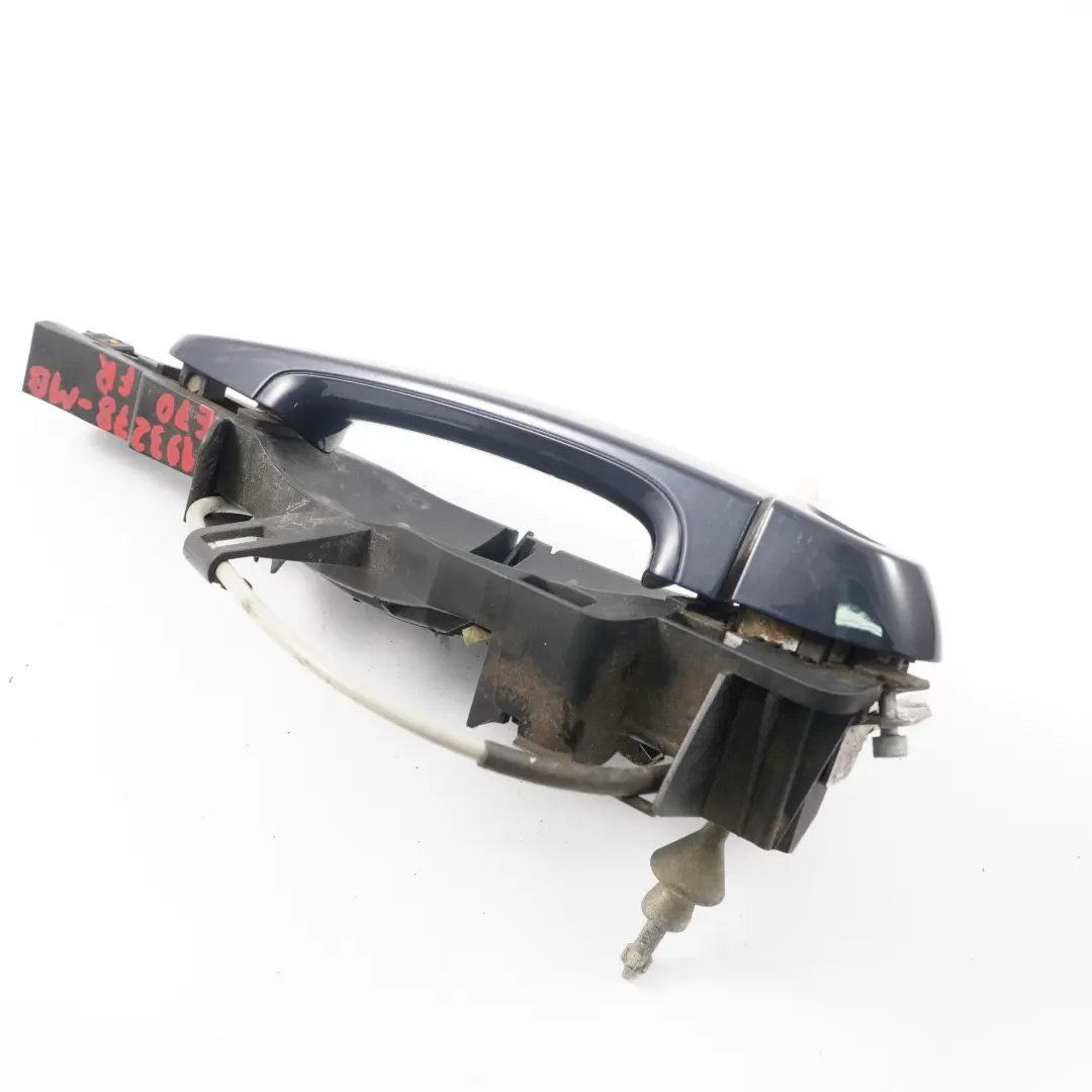  Grab Handle BMW X5 E70 Front Right O/S Door Monacoblau Metallic Monaco Blue A35 - SKU rhd-7193278-MB - Part number 7193278