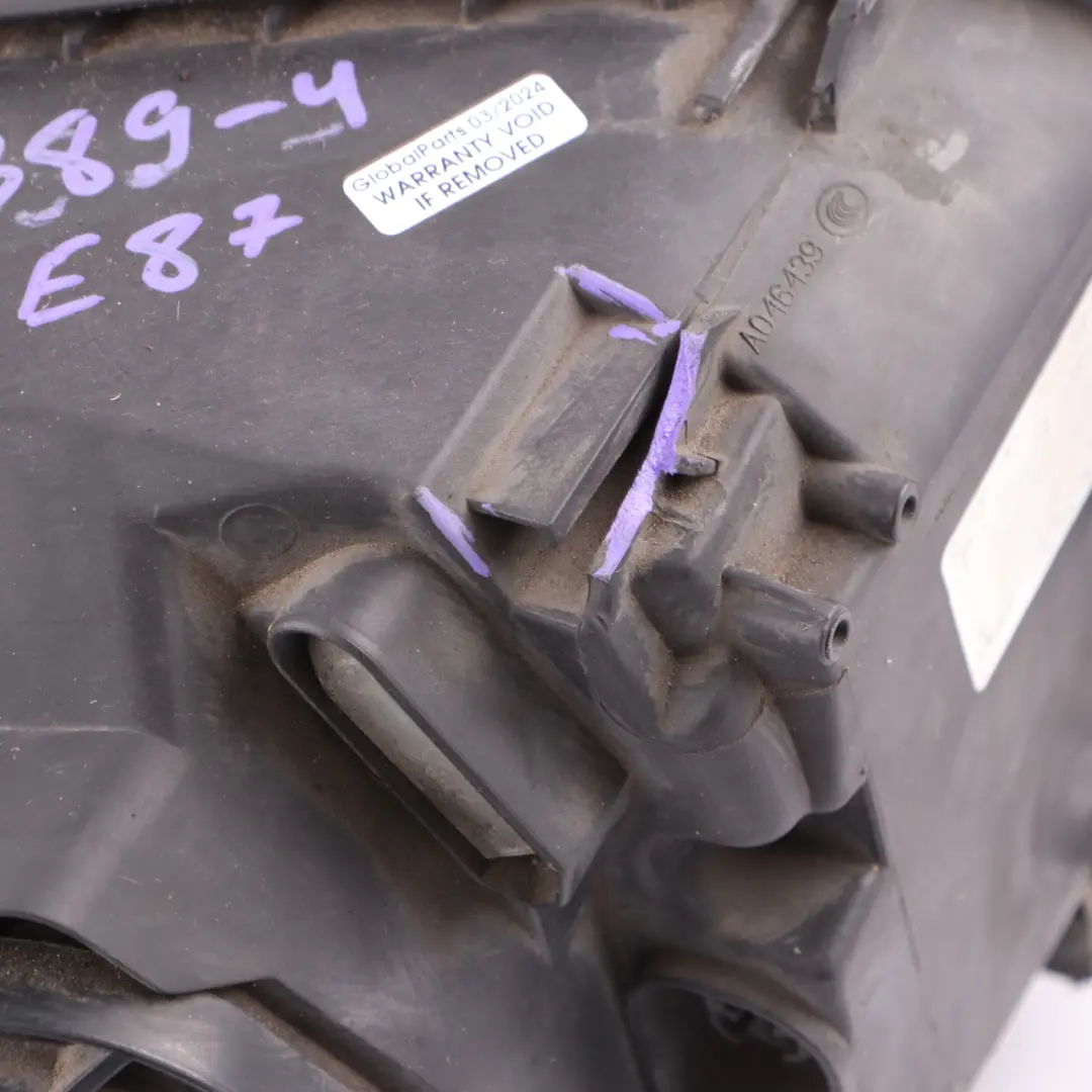 Front Headlamp BMW E81 E82 E87 LCI E88 Headlight Lamp Light Left N/S to with Part number 7193389 Front Headlamp BMW E81 E82 E87 LCI E88 Headlight Lamp Light Left N/S - SKU rhd-7193389-4 - Part number 7193389