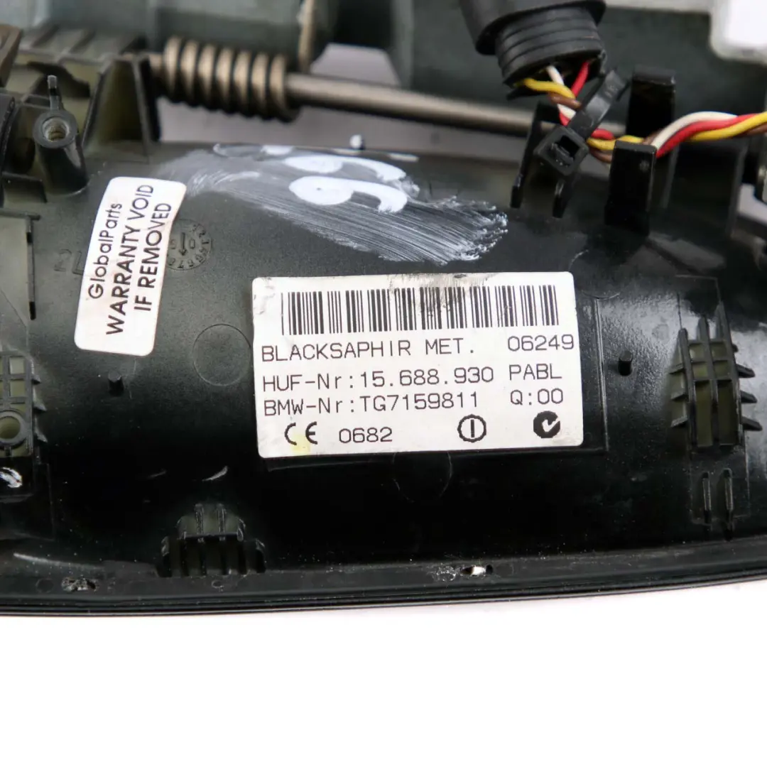 Door Handle Opener BMW E65 E66 Outer Front Left N/S Black Sapphire Metallic 475 to with Part number 7194837 Door Handle Opener BMW E65 E66 Outer Front Left N/S Black Sapphire Metallic 475 - SKU rhd-7194837-BS - Part number 7194837