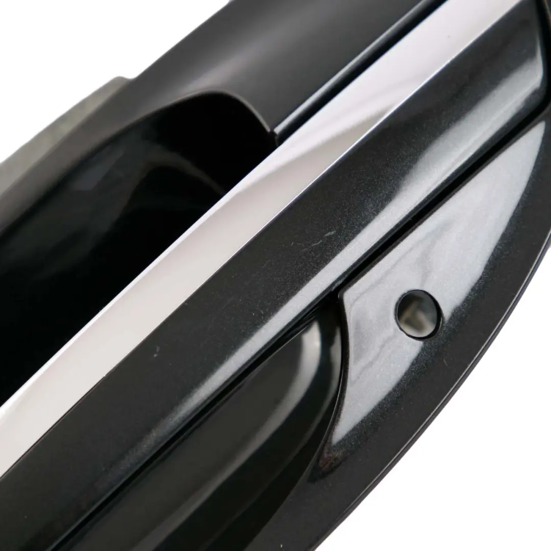 Door Handle Opener BMW E65 E66 Outer Front Left N/S Black Sapphire Metallic 475 to with Part number 7194837 Door Handle Opener BMW E65 E66 Outer Front Left N/S Black Sapphire Metallic 475 - SKU rhd-7194837-BS - Part number 7194837