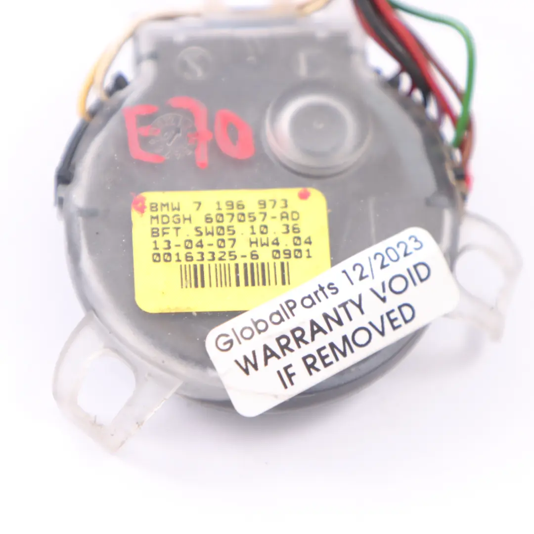 Wing Mirror Drive Motor Door Left N/S Actuator Unit to BMW X5 E70 with Part number 7196973 BMW X5 E70 Wing Mirror Drive Motor Door Left N/S Actuator Unit - SKU rhd-7196973 - Part number 7196973