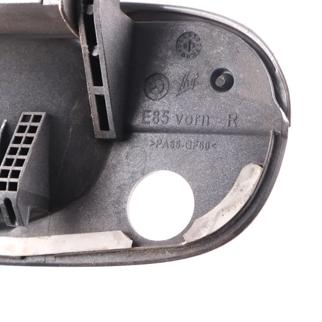 Door Handle BMW Z4 E85 E86 Outer Front Door Opener Right O/S Sterling Grey 472 to with Part number 7197324 Door Handle BMW Z4 E85 E86 Outer Front Door Opener Right O/S Sterling Grey 472 - SKU rhd-7197324-STG - Part number 7197324