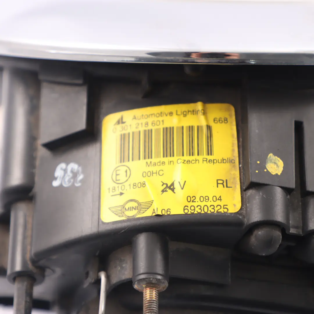 Headlight Headlamp Lamp Front Left N/S 6930325 to Mini Cooper R50 R52 R53 with Part number 7198731 Mini Cooper R50 R52 R53 Headlight Headlamp Lamp Front Left N/S 6930325 - SKU rhd-7198731-2 - Part number 7198731