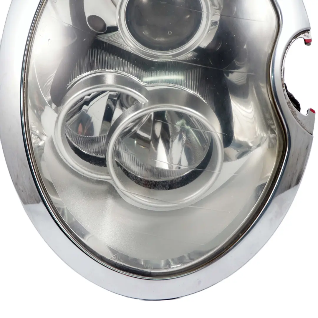 Driver Side Xenon Headlight Front Lamp Right O/S to Mini Cooper R50 R52 R53 with Part number 6961354 Mini Cooper R50 R52 R53 Driver Side Xenon Headlight Front Lamp Right O/S - SKU rhd-7198738-1 - Part number 6961354