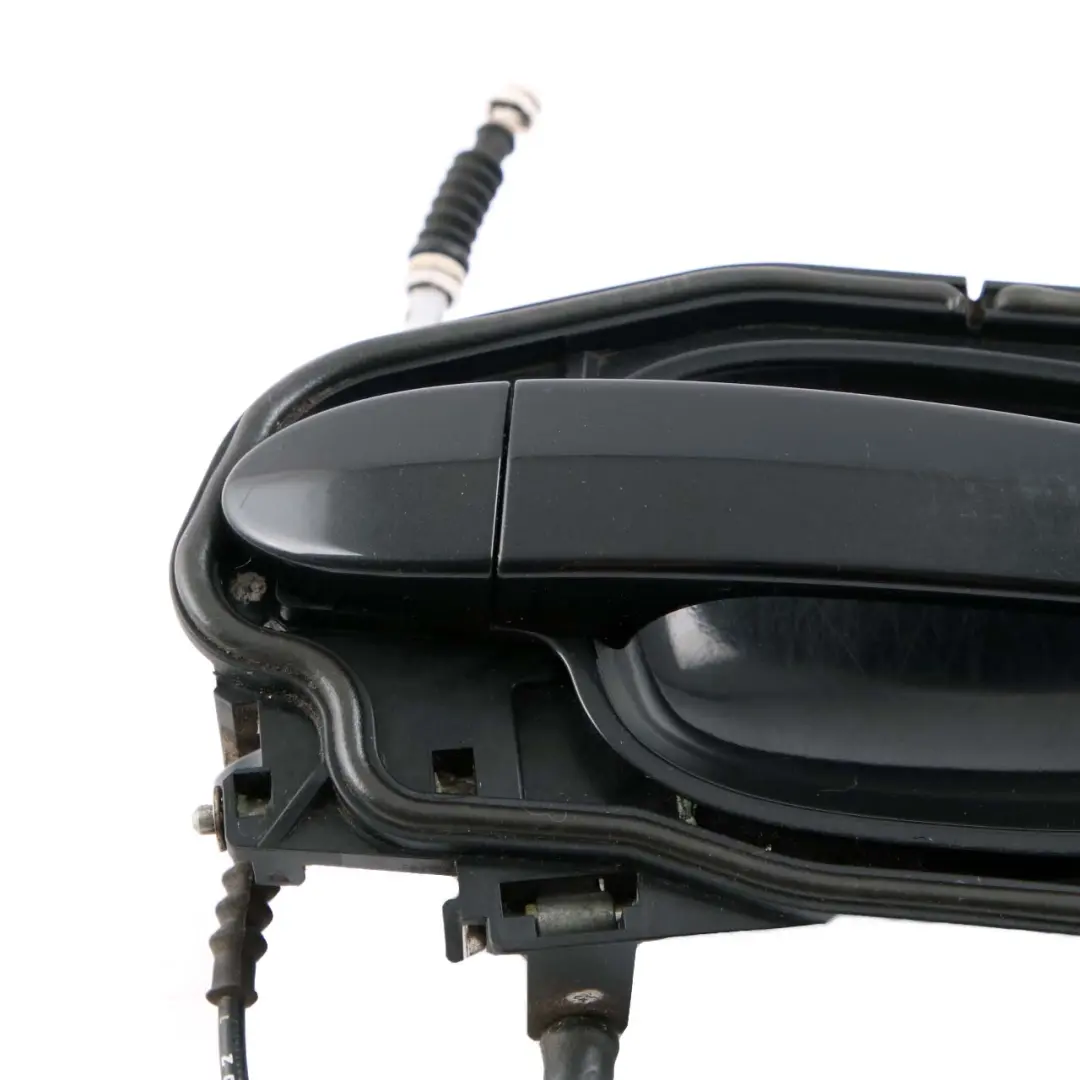 Complete Front Left Grab Handle N/S Black Sapphire 475 to BMW 5 Series E60 E61 with Part number 7199555 BMW 5 Series E60 E61 Complete Front Left Grab Handle N/S Black Sapphire 475 - SKU rhd-7199555-BS - Part number 7199555