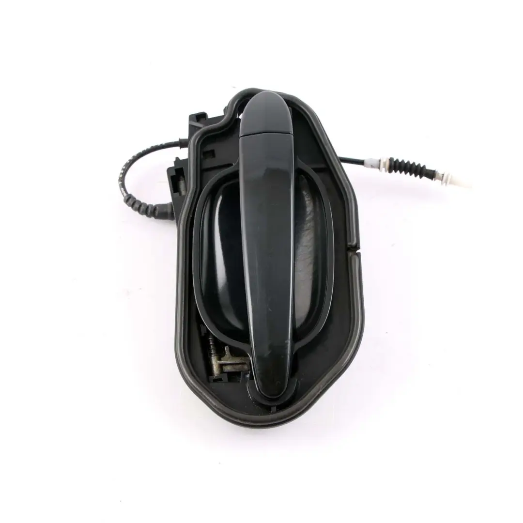 Complete Front Left Grab Handle N/S Black Sapphire 475 to BMW 5 Series E60 E61 with Part number 7199555 BMW 5 Series E60 E61 Complete Front Left Grab Handle N/S Black Sapphire 475 - SKU rhd-7199555-BS - Part number 7199555