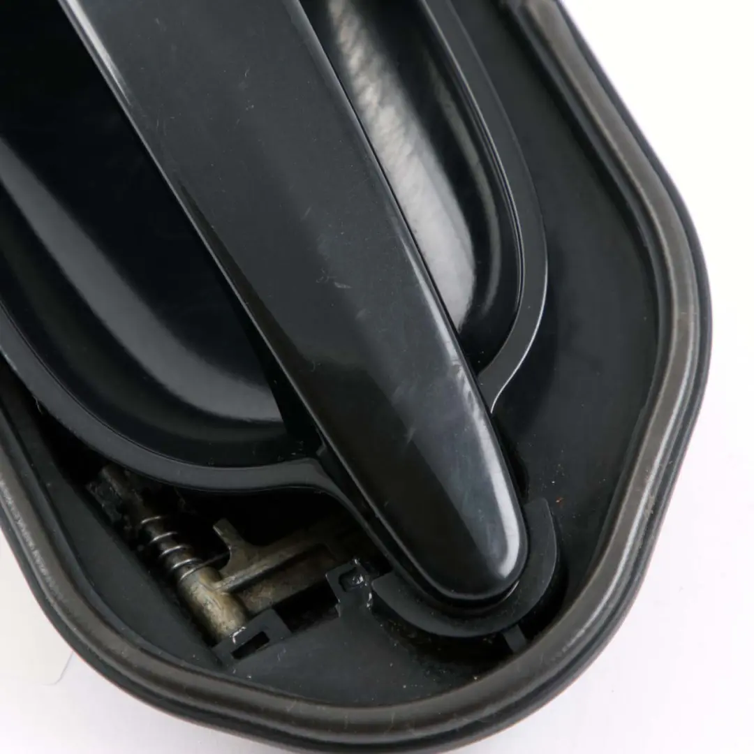 Complete Front Left Grab Handle N/S Black Sapphire 475 to BMW 5 Series E60 E61 with Part number 7199555 BMW 5 Series E60 E61 Complete Front Left Grab Handle N/S Black Sapphire 475 - SKU rhd-7199555-BS - Part number 7199555