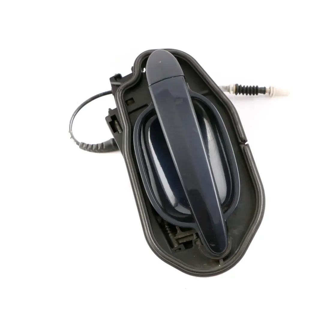 Complete Front Left Grab Handle N/S Orientblau Orient Blue 317 to BMW 5 E60 E61 with Part number 7034469 BMW 5 E60 E61 Complete Front Left Grab Handle N/S Orientblau Orient Blue 317 - SKU rhd-7199555-OB - Part number 7034469