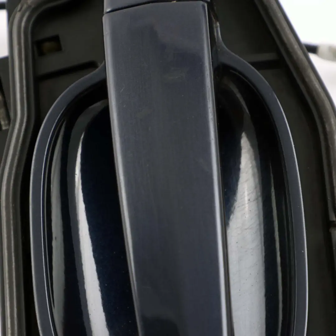 Complete Front Left Grab Handle N/S Orientblau Orient Blue 317 to BMW 5 E60 E61 with Part number 7034469 BMW 5 E60 E61 Complete Front Left Grab Handle N/S Orientblau Orient Blue 317 - SKU rhd-7199555-OB - Part number 7034469