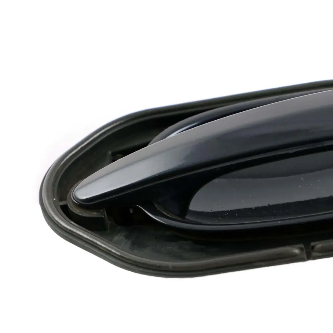 Complete Front Left Grab Handle N/S Orientblau Orient Blue 317 to BMW 5 E60 E61 with Part number 7034469 BMW 5 E60 E61 Complete Front Left Grab Handle N/S Orientblau Orient Blue 317 - SKU rhd-7199555-OB - Part number 7034469