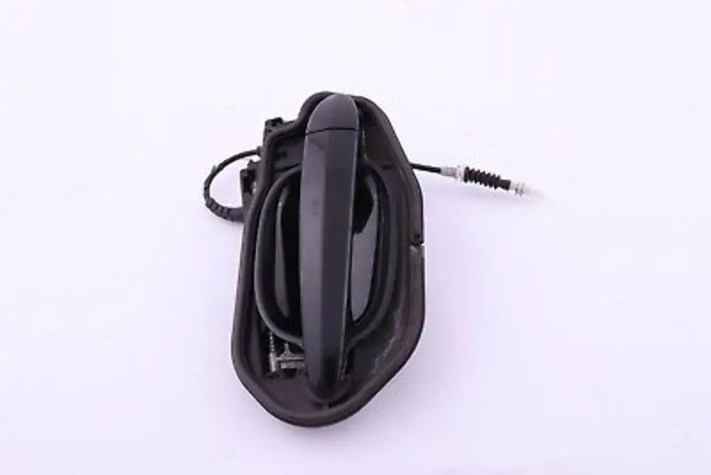 BMW 5 Series E60 E61 Complete Front Left Grab Handle N/S Schwarz 2 Black - SKU rhd-7199555-SCH1 - Part number 7199555