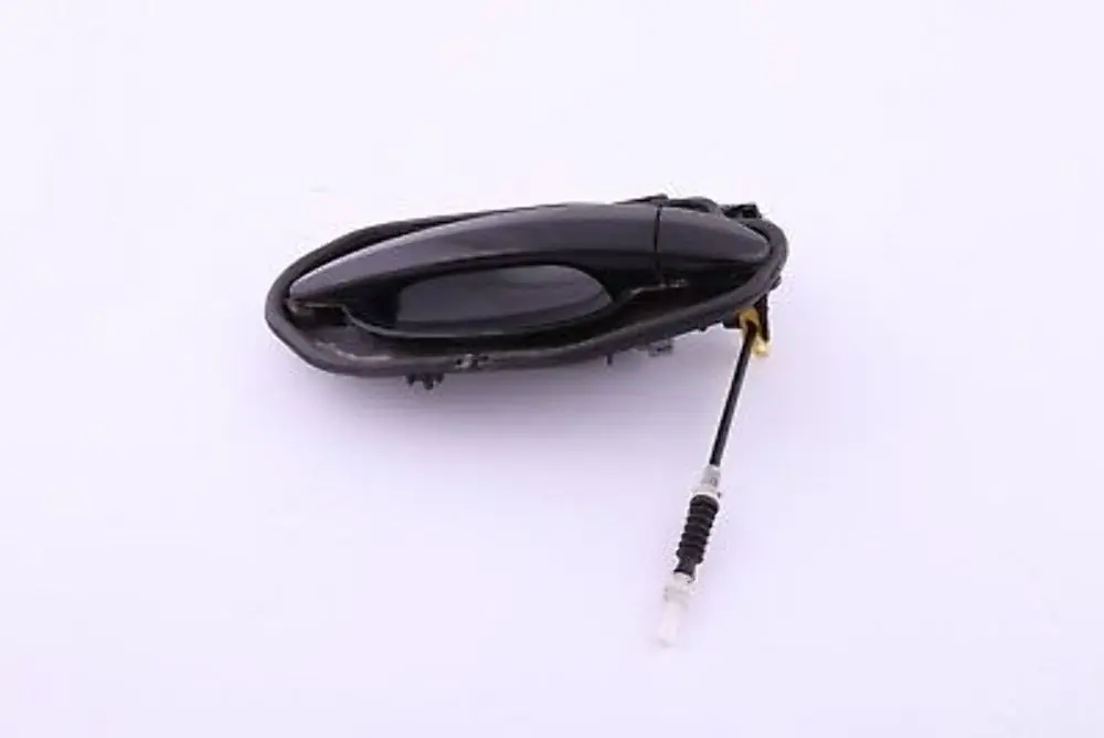 BMW 5 Series E60 E61 Complete Front Left Grab Handle N/S Schwarz 2 Black - SKU rhd-7199555-SCH1 - Part number 7199555