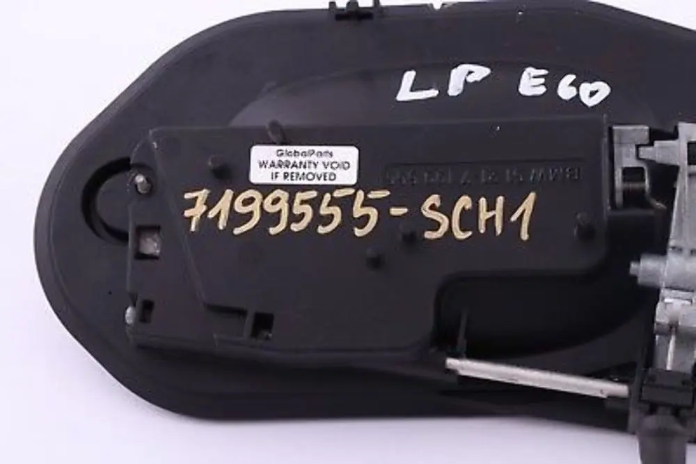 BMW 5 Series E60 E61 Complete Front Left Grab Handle N/S Schwarz 2 Black - SKU rhd-7199555-SCH1 - Part number 7199555