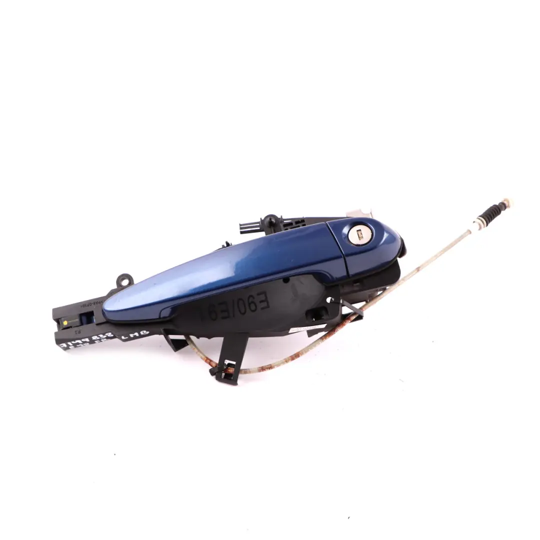 Front Grab Outside Door Handle Right O/S Le Mans Blau Blue Metallic to BMW 3 E90 with Part number 7199838 BMW 3 E90 Front Grab Outside Door Handle Right O/S Le Mans Blau Blue Metallic - SKU rhd-7199838-LMB - Part number 7199838