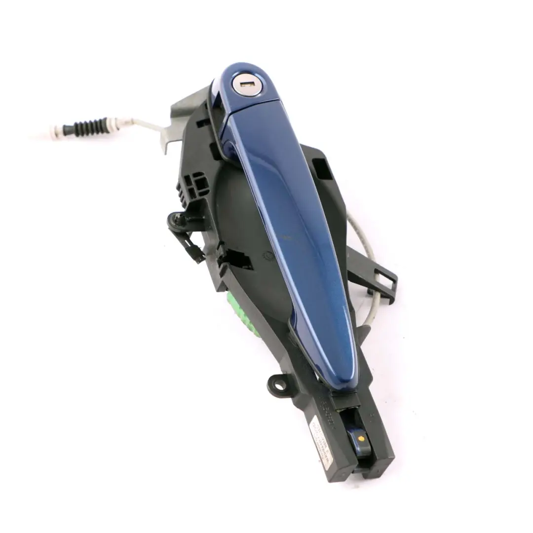 Front Grab Outside Door Handle Right O/S Le Mans Blau Blue 381 to BMW 3 E90 E92 with Part number 7199838 BMW 3 E90 E92 Front Grab Outside Door Handle Right O/S Le Mans Blau Blue 381 - SKU rhd-7199838-LMB1 - Part number 7199838