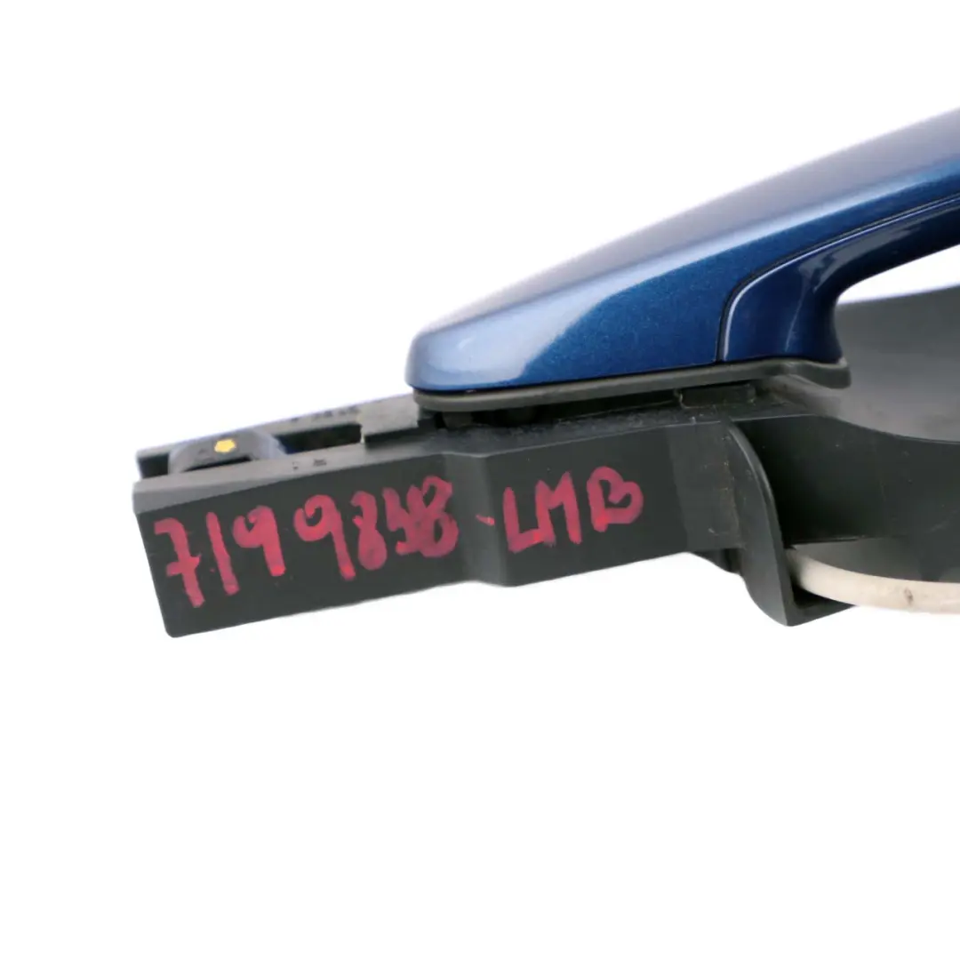 Front Grab Outside Door Handle Right O/S Le Mans Blau Blue 381 to BMW 3 E90 E92 with Part number 7199838 BMW 3 E90 E92 Front Grab Outside Door Handle Right O/S Le Mans Blau Blue 381 - SKU rhd-7199838-LMB1 - Part number 7199838