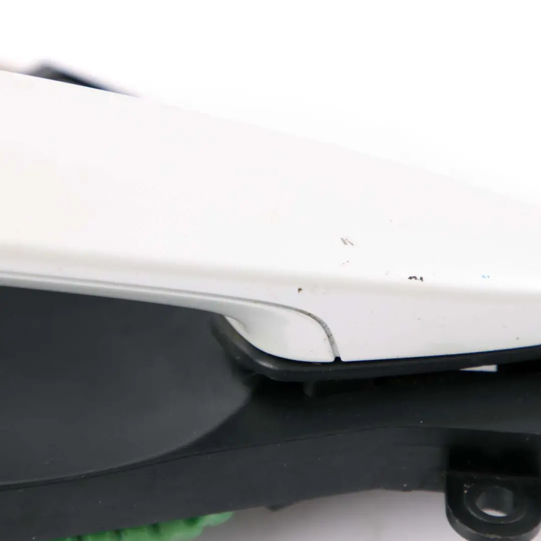 Front Grab Outside Door Handle Right O/S Mineralweiss White A96 to BMW 3 E90 E92 with Part number 7199838 BMW 3 E90 E92 Front Grab Outside Door Handle Right O/S Mineralweiss White A96 - SKU rhd-7199838-MW - Part number 7199838