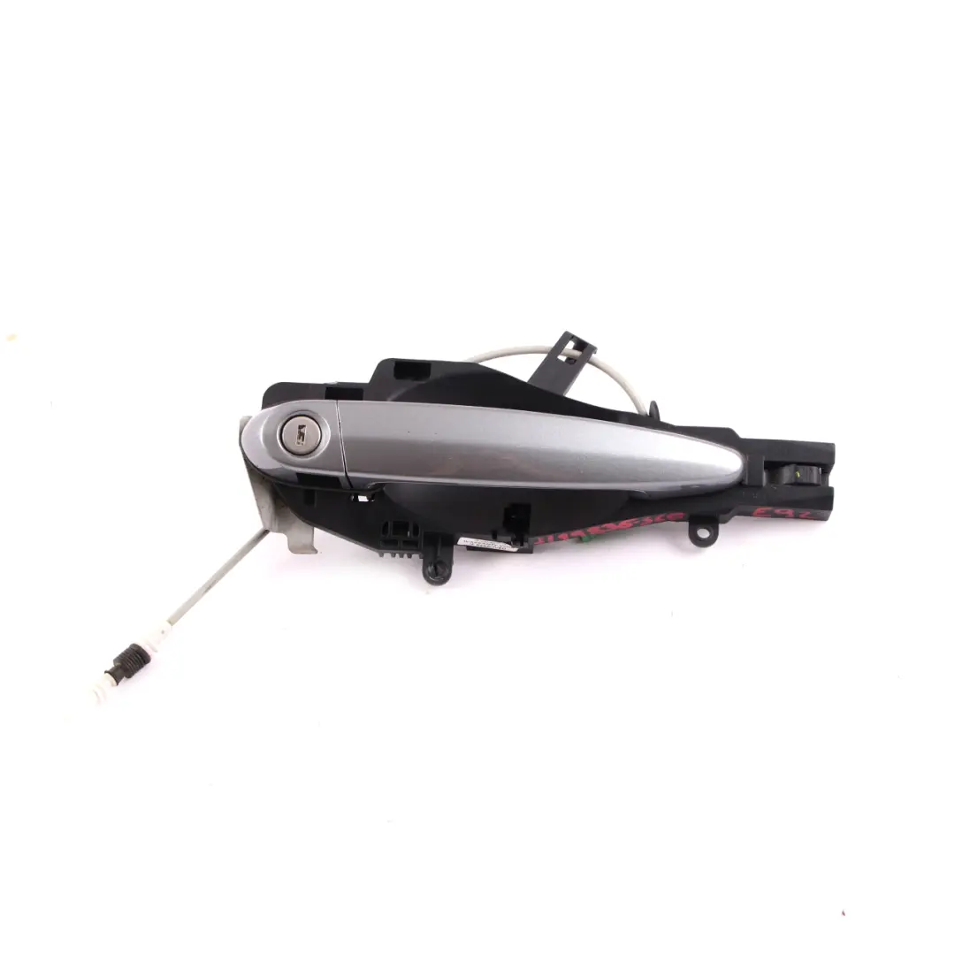  Door Grab Handle BMW E90 E92 Front Outside Right O/S Spacegrau Space Grey A52 - SKU rhd-7199838-SCG - Part number 7199838