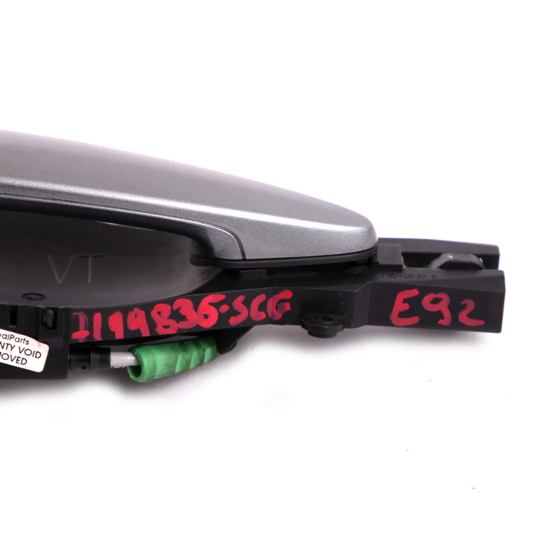  Door Grab Handle BMW E90 E92 Front Outside Right O/S Spacegrau Space Grey A52 - SKU rhd-7199838-SCG - Part number 7199838