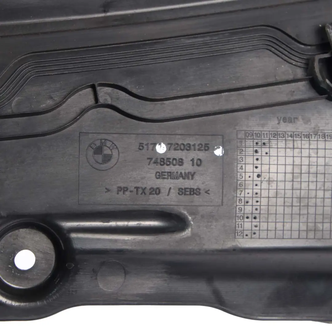 BMW 5 Series F10 F11 Windscreen Windshield Scuttle Trim Panel Cover - SKU rhd-7203125 - Part number 7203125