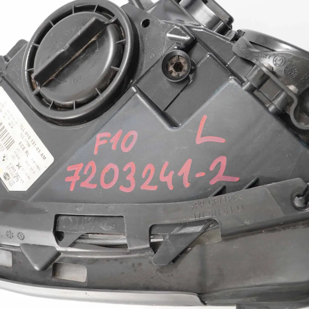 Headlight Headlamp BMW F10 F11 Lamp Light Front Left N/S to with Part number 7203241 Headlight Headlamp BMW F10 F11 Lamp Light Front Left N/S - SKU rhd-7203241-3 - Part number 7203241
