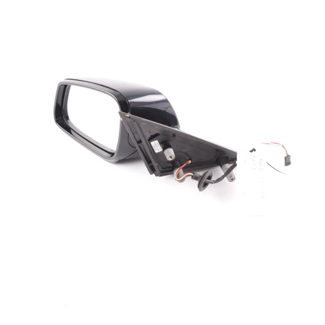  Wing Mirror BMW E60 E61 LCI M Sport Left N/S High Gloss Carbonschwarz 416 - SKU rhd-7203531-CAR - Part number 7203531