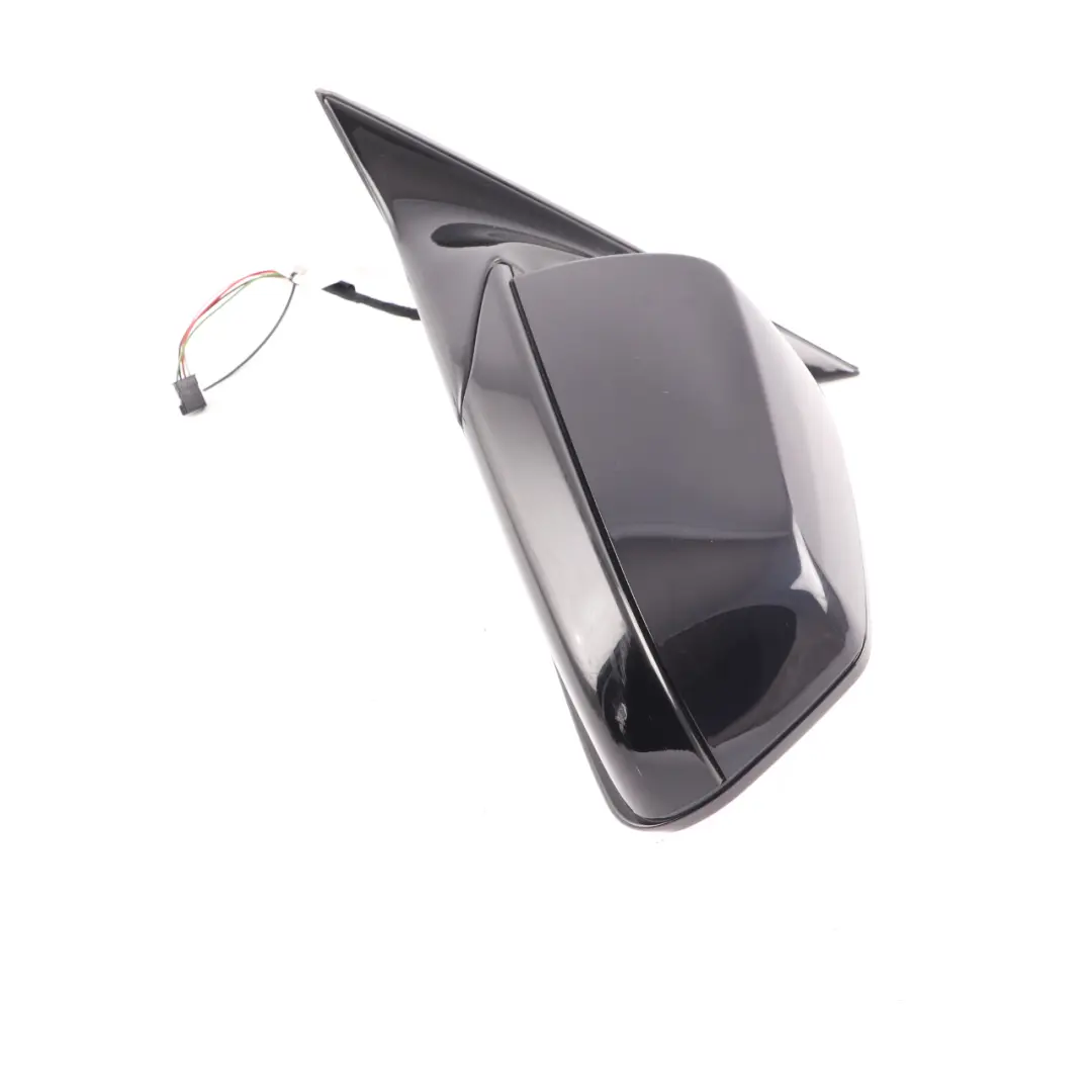  Wing Mirror BMW E60 E61 LCI M Sport Left N/S High Gloss Carbonschwarz 416 - SKU rhd-7203531-CAR - Part number 7203531
