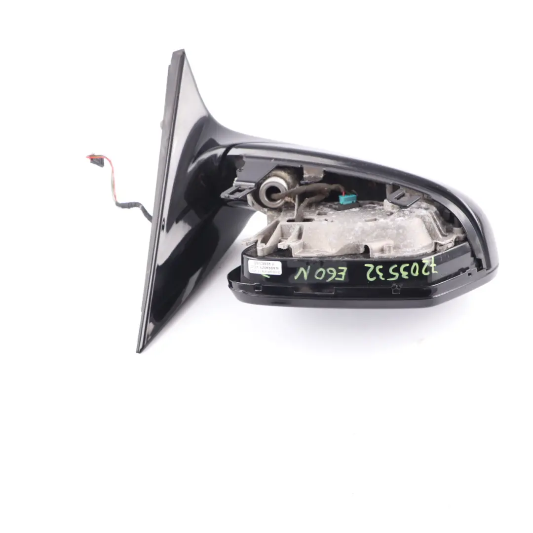 Wing Mirror BMW E60 E61 LCI M Sport Right O/S High Gloss Heated Outside to with Part number 7203532 Wing Mirror BMW E60 E61 LCI M Sport Right O/S High Gloss Heated Outside - SKU rhd-7203532 - Part number 7203532