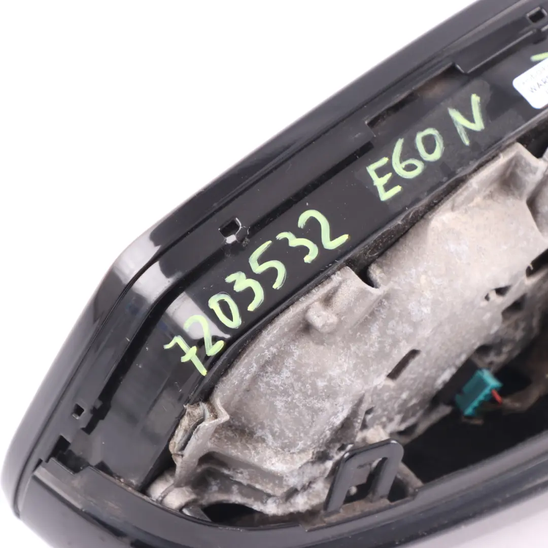  Wing Mirror BMW E60 E61 LCI M Sport Right O/S High Gloss Heated Outside - SKU rhd-7203532 - Part number 7203532