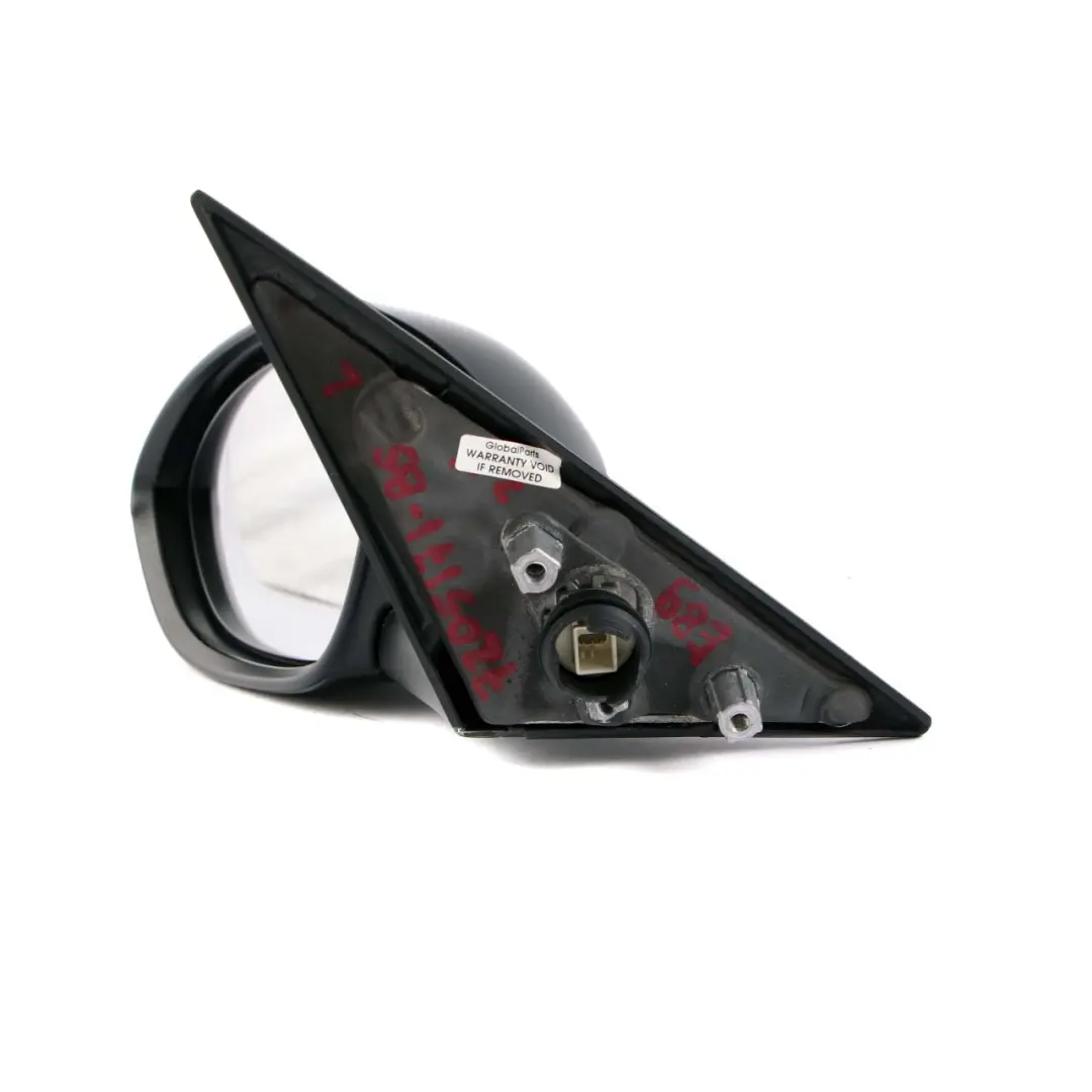 Heated Left Wing Mirror N/S Black Sapphire Metallic - 472 to BMW Z4 Series E89 with Part number 7205171 BMW Z4 Series E89 Heated Left Wing Mirror N/S Black Sapphire Metallic - 472 - SKU rhd-7205171-BS - Part number 7205171