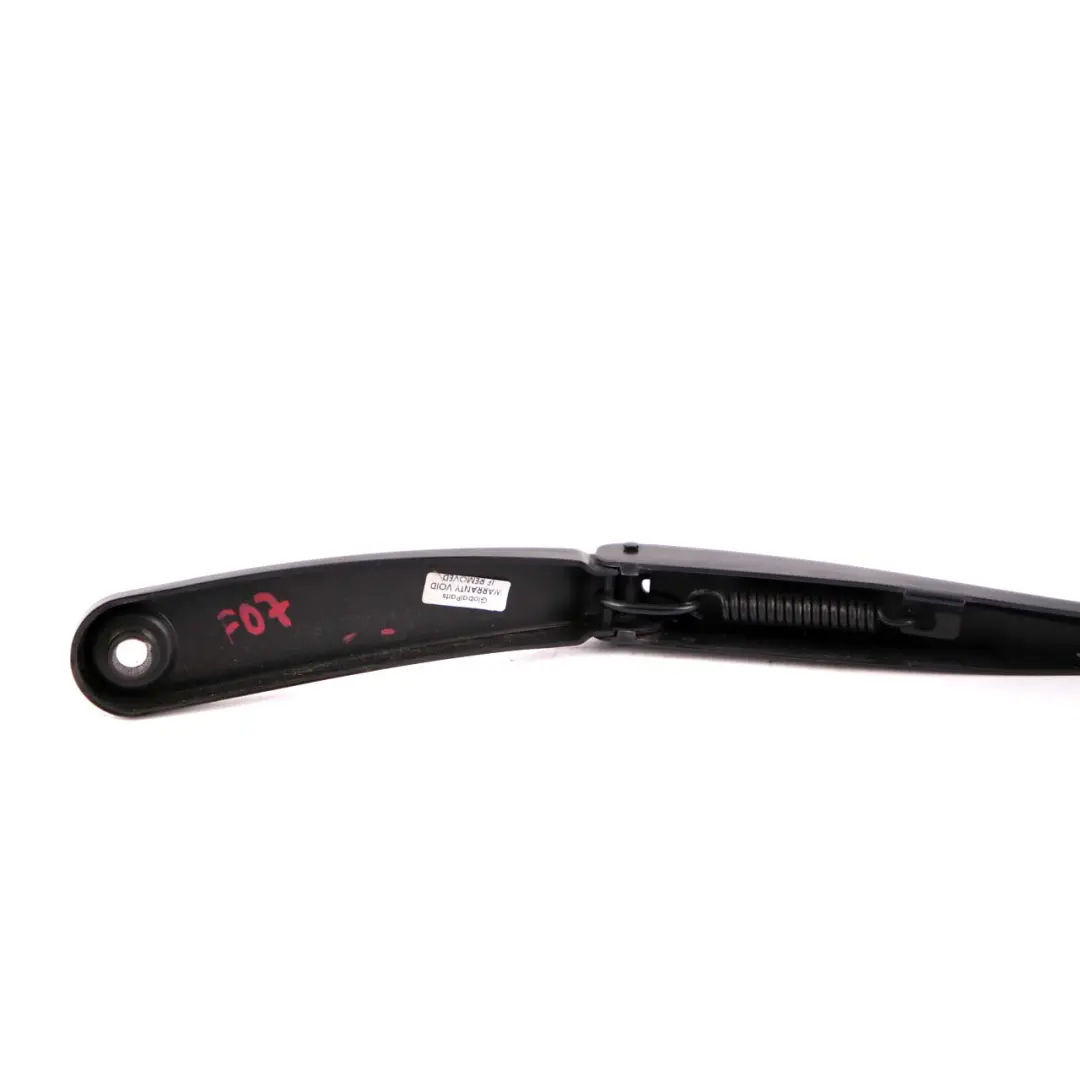 Front Windshield Wiper Arm Driver's Side Right O/S to BMW 5 Series F07 GT with Part number 7207291 BMW 5 Series F07 GT Front Windshield Wiper Arm Driver's Side Right O/S - SKU rhd-7207291 - Part number 7207291