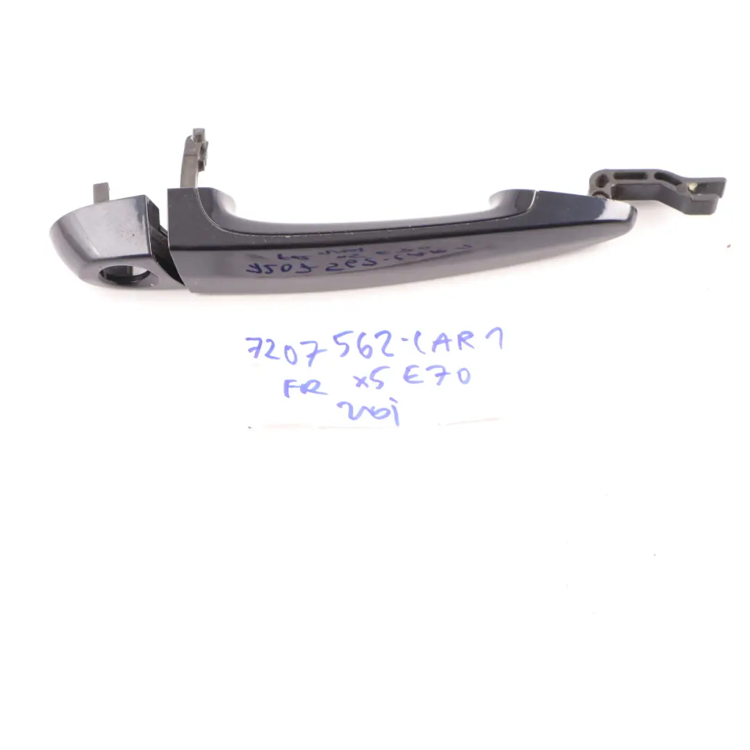 Door Handle BMW F20 F30 E90 X5 E70 Grab Front Right O/S Carbonschwarz Black 416 to with Part number 7207562 Door Handle BMW F20 F30 E90 X5 E70 Grab Front Right O/S Carbonschwarz Black 416 - SKU rhd-7207562-CAR1 - Part number 7207562