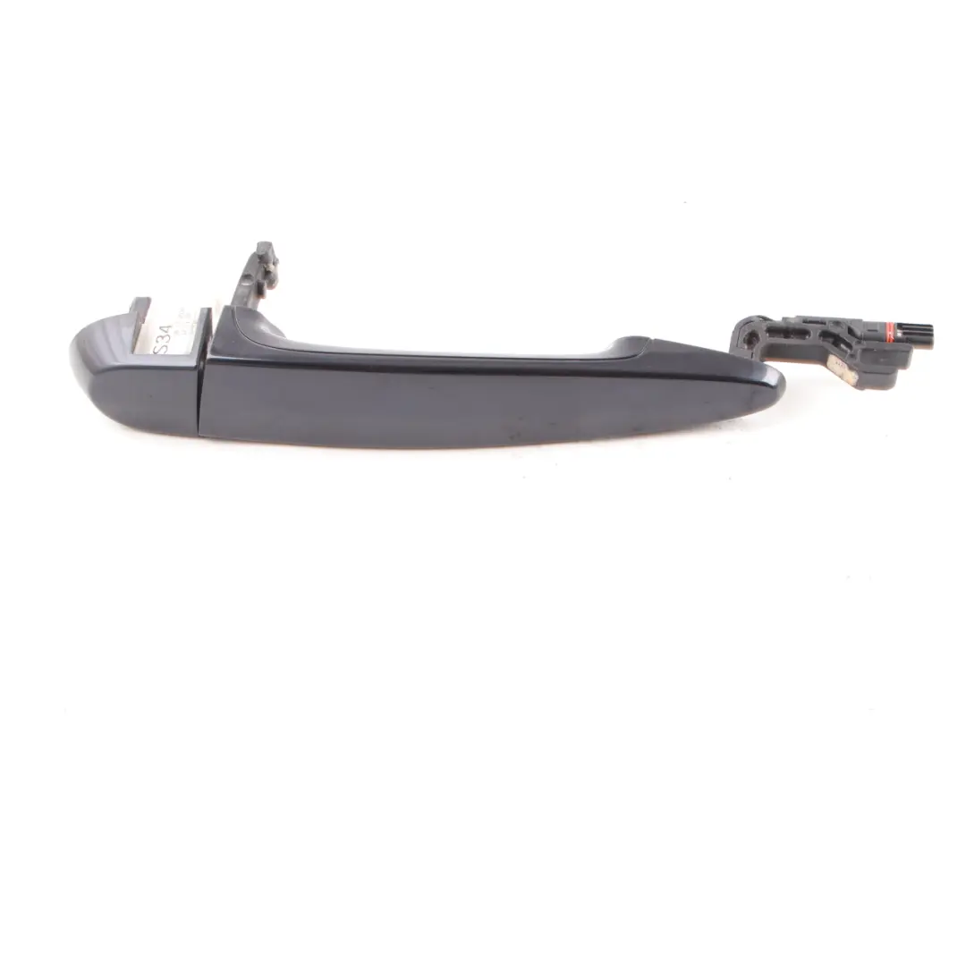 BMW E93 Grab Handle Front Door Left N/S Comfort Access Azurit Black Metallic S34 - SKU rhd-7207569-AZB - Part number 7207569