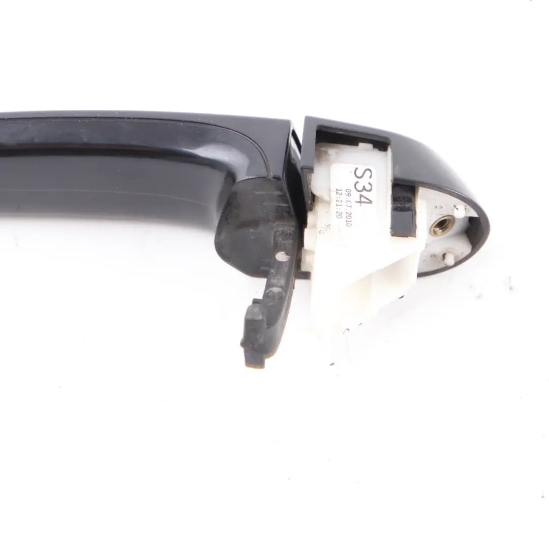 Grab Handle Front Door Left N/S Comfort Access Azurit Black Metallic S34 to BMW E93 with Part number 7207569 BMW E93 Grab Handle Front Door Left N/S Comfort Access Azurit Black Metallic S34 - SKU rhd-7207569-AZB - Part number 7207569