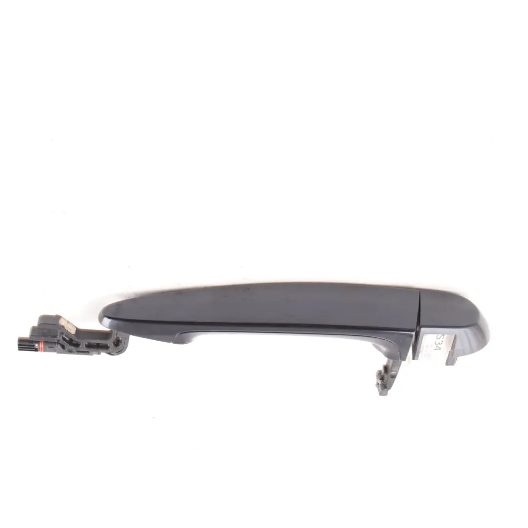 Grab Handle Front Door Left N/S Comfort Access Azurit Black Metallic S34 to BMW E93 with Part number 7207569 BMW E93 Grab Handle Front Door Left N/S Comfort Access Azurit Black Metallic S34 - SKU rhd-7207569-AZB - Part number 7207569