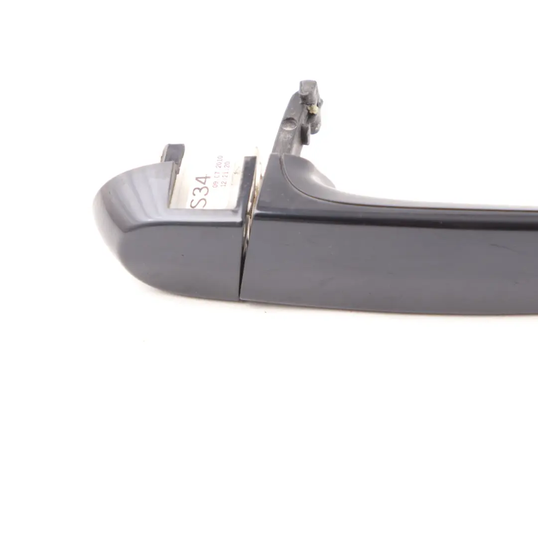 BMW E93 Grab Handle Front Door Left N/S Comfort Access Azurit Black Metallic S34 - SKU rhd-7207569-AZB - Part number 7207569