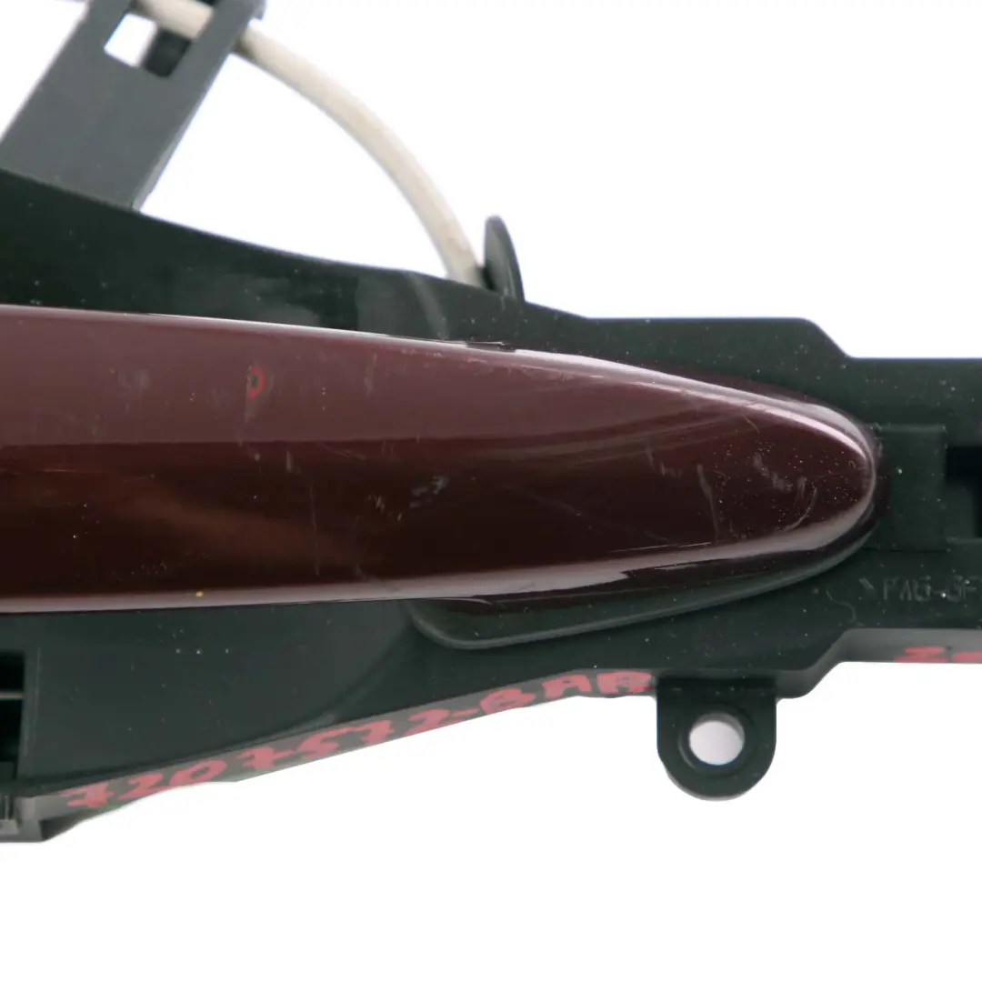 Grab Handle Door BMW E93 Complete Front Right O/S Comfort Access Barberarot Red to with Part number 7207572 Grab Handle Door BMW E93 Complete Front Right O/S Comfort Access Barberarot Red - SKU rhd-7207572-BAR - Part number 7207572