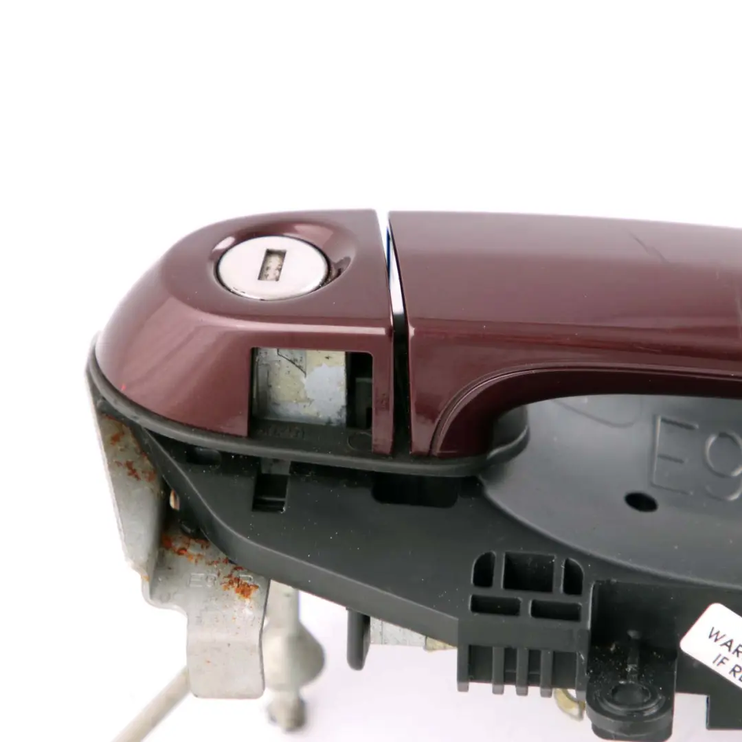  Grab Handle Door BMW E93 Complete Front Right O/S Comfort Access Barberarot Red - SKU rhd-7207572-BAR - Part number 7207572
