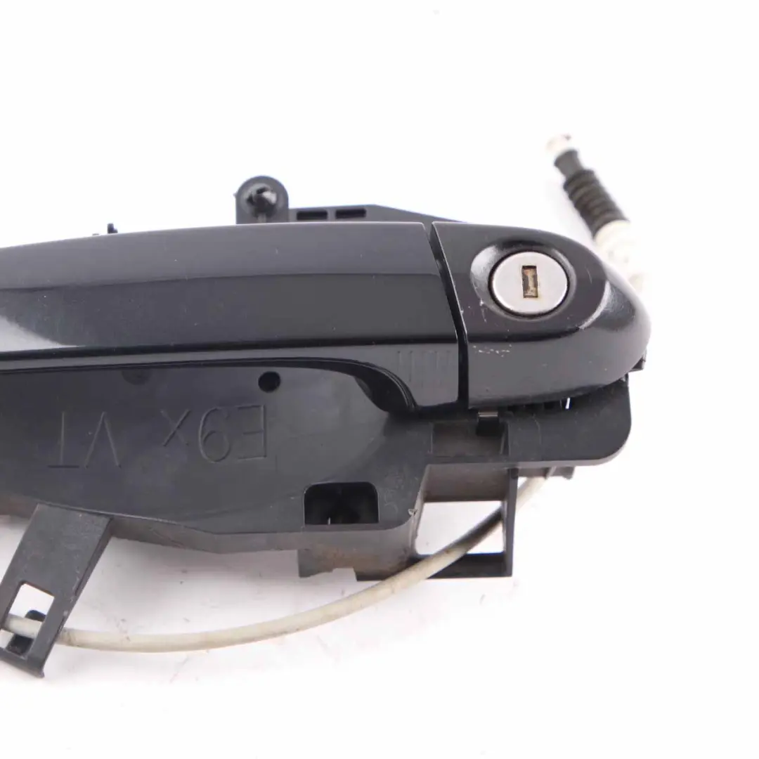 Door Grab Handle Front Right O/S Comfort Access Black Sapphire to BMW E93 with Part number 7207572 BMW E93 Door Grab Handle Front Right O/S Comfort Access Black Sapphire - SKU rhd-7207572-BS - Part number 7207572