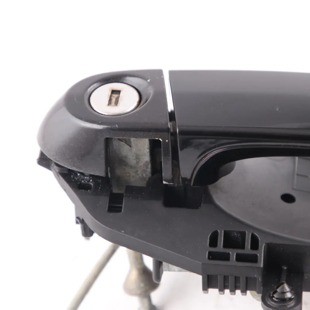 BMW E93 Door Grab Handle Front Right O/S Comfort Access Black Sapphire - SKU rhd-7207572-BS - Part number 7207572
