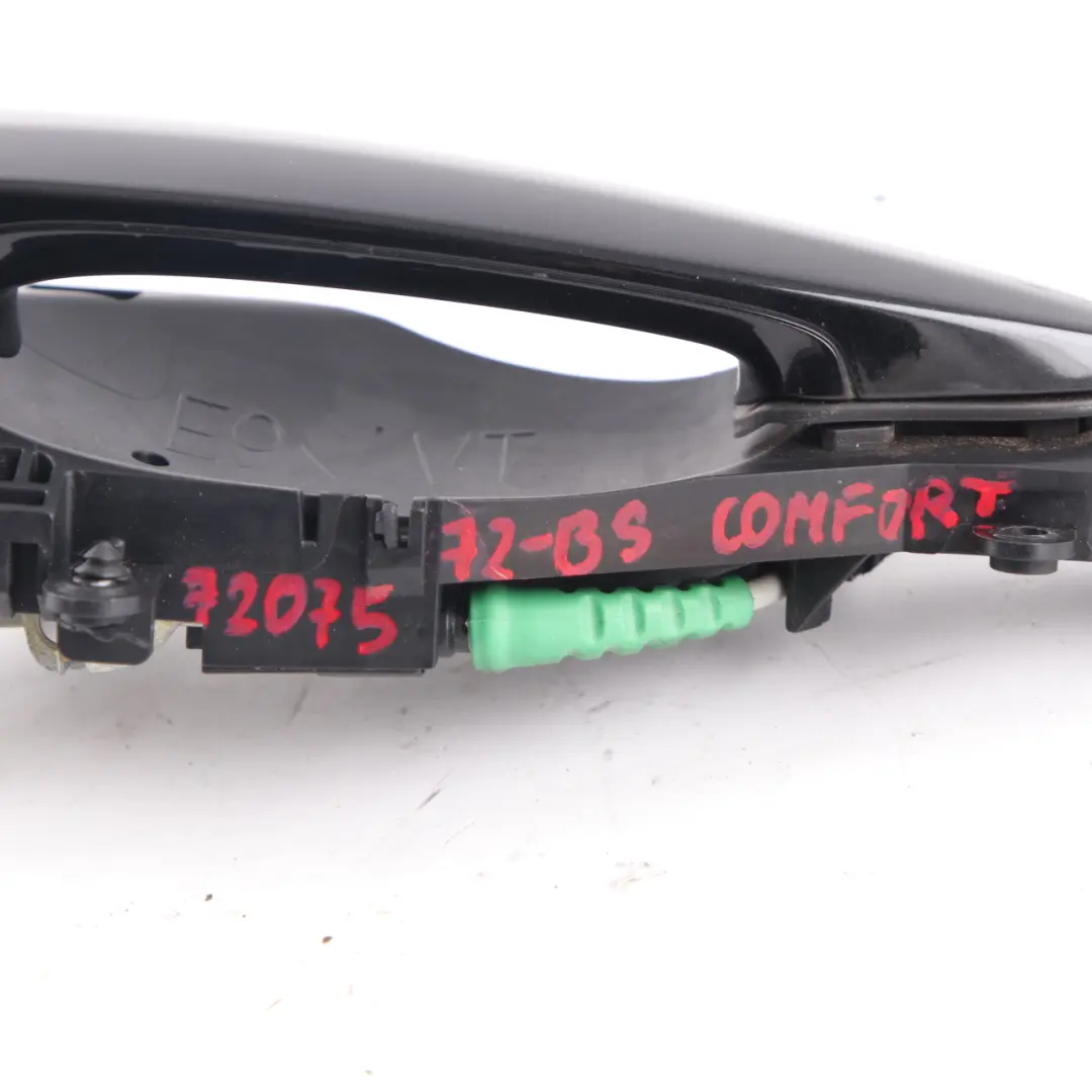 BMW E93 Door Grab Handle Front Right O/S Comfort Access Black Sapphire - SKU rhd-7207572-BS - Part number 7207572