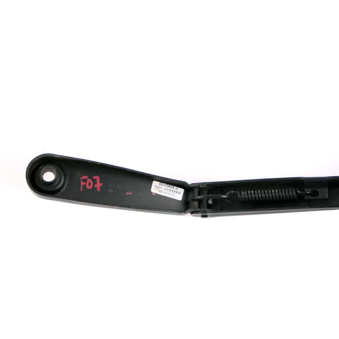 Front Windshield Wiper Arm Passenger's Side Left N/S to BMW 5 Series F07 GT with Part number 7211262 BMW 5 Series F07 GT Front Windshield Wiper Arm Passenger's Side Left N/S - SKU rhd-7211262 - Part number 7211262