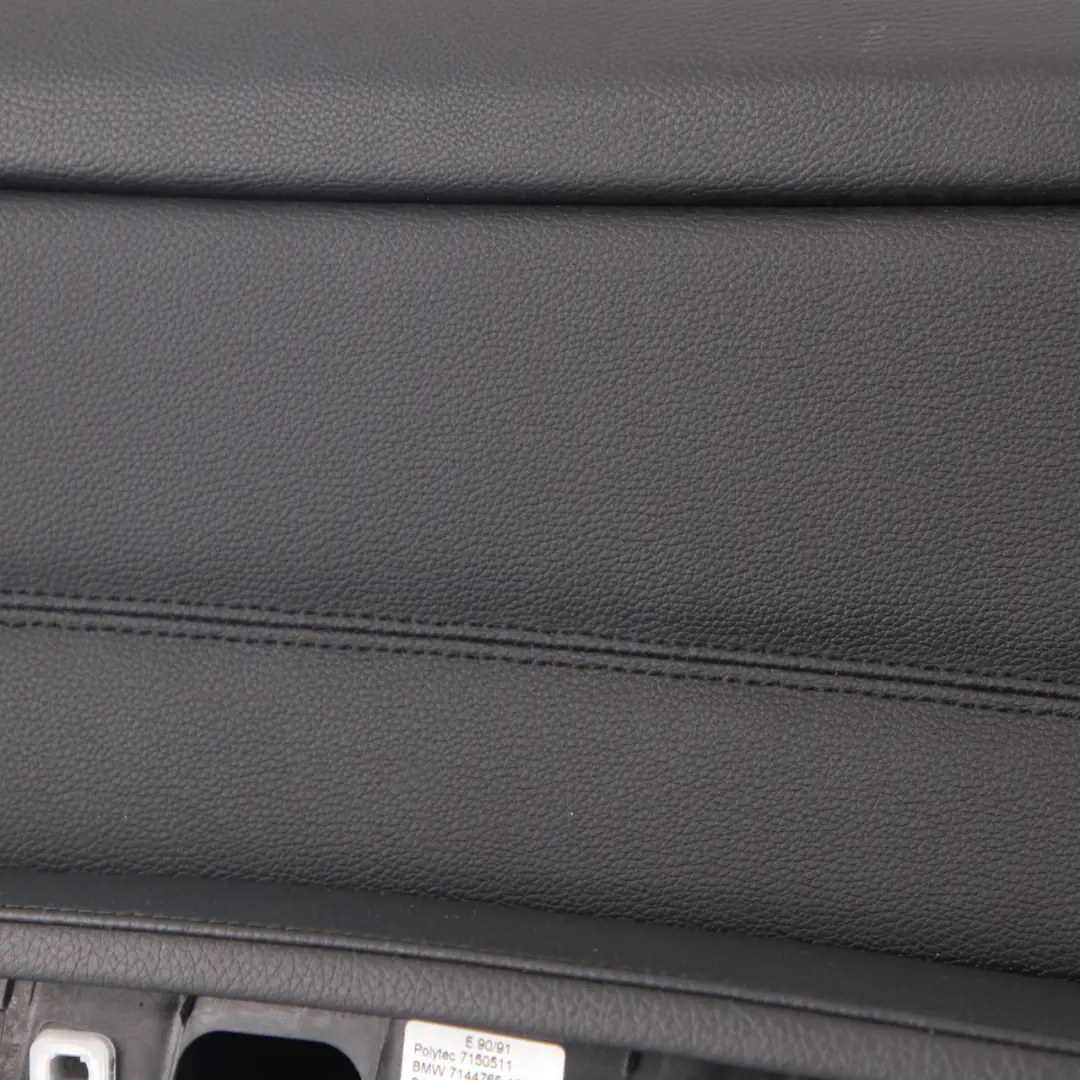 BMW 3 Series E90 E91 Black Door Card Trim Panel Front Left Passenger Side N/S - SKU rhd-7217543 - Part number 51417217543