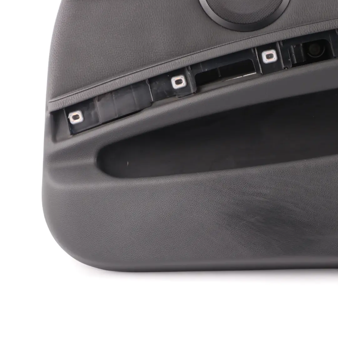 Front Right O/S Door Card Lateral Lining Black Leather to BMW E90 E91 with Part number 7217544 BMW E90 E91 Front Right O/S Door Card Lateral Lining Black Leather - SKU rhd-7217544-1 - Part number 7217544